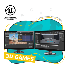 Unreal Engine 4. Игровой движок - КИБЕРшкола программирования для детей, компьютерные курсы для школьников, начинающих и подростков - KIBERone г. Кстово