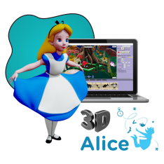 Alice 3d - КИБЕРшкола программирования для детей, компьютерные курсы для школьников, начинающих и подростков - KIBERone г. Кстово