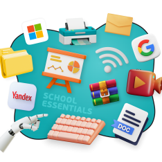 Цифровая база для школьника - КИБЕРшкола программирования для детей, компьютерные курсы для школьников, начинающих и подростков - KIBERone г. Кстово