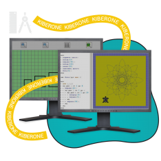 Исполнители чертежник и черепашка - КИБЕРшкола программирования для детей, компьютерные курсы для школьников, начинающих и подростков - KIBERone г. Кстово