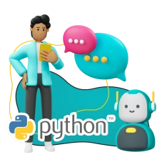 Умный чат-бот на Python на Telegram - КИБЕРшкола программирования для детей, компьютерные курсы для школьников, начинающих и подростков - KIBERone г. Кстово
