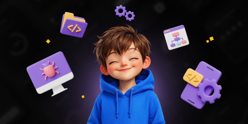 Идеальный сайт с нуля: код, дизайн и AI-помощник - КИБЕРшкола программирования для детей, компьютерные курсы для школьников, начинающих и подростков - KIBERone г. Кстово